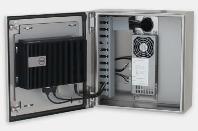 HOPE INDUSTRIAL SYSTEMS INC ENCL-TC02-BLK-L1