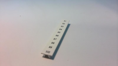 PHOENIX CONTACT ZB 6,QR:UNGERADE ZAHLEN 91-100