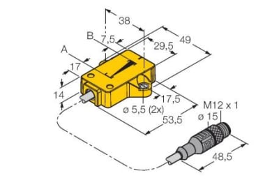 TURCK LI25P1-QR14-LIU5X2-0.3-RS4