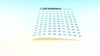 PHOENIX CONTACT ZB 5,08,LGS:FORTL.ZAHLEN 21-30