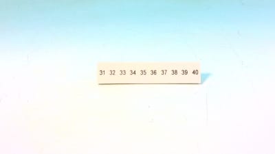 PHOENIX CONTACT ZB 5,08,LGS:FORTL.ZAHLEN 31-40