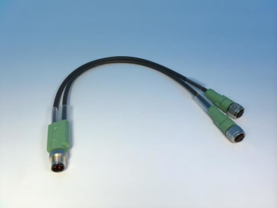 PHOENIX CONTACT SAC-4P-M12Y/2X0,3-PUR/M12FS VP