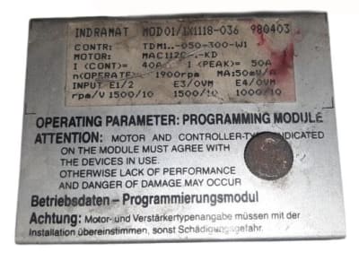 BOSCH MOD 01/1X1118-036