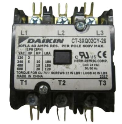 DAIKIN INDUSTRIES CT-3XQ02CY-26