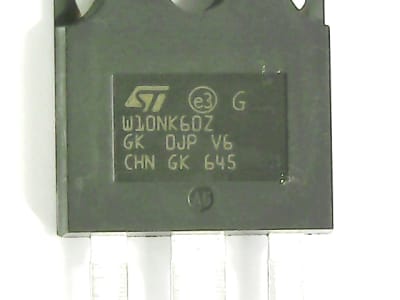 ST MICRO STW10NK60Z