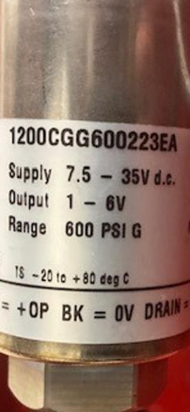 GEMS SENSORS 1200CGG600223EA