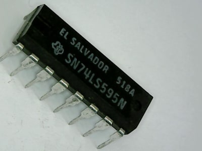 TEXAS INSTRUMENTS SEMI SN74LS595N