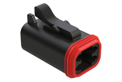 AMPHENOL AT06-4S-RD01BLK