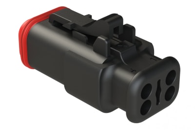 AMPHENOL AT06-4S-SR01BLK