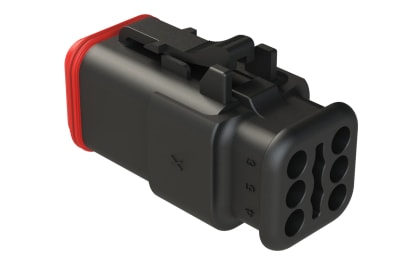 AMPHENOL AT06-6S-SR01BLK