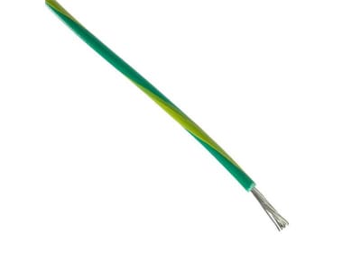 ALPHA WIRE 6714-GRN/YEL-100