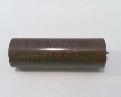 CORNELL DUBILIER GEM-6025