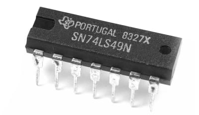 TEXAS INSTRUMENTS SEMI SN74LS49N