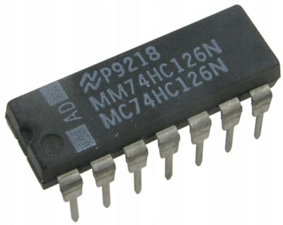 NXP SEMICONDUCTOR MC74HC126N