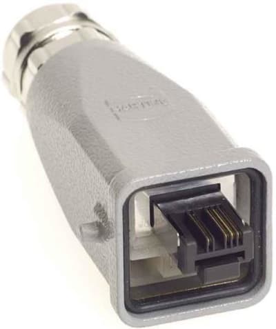 HARTING HAN3A RJ45 CAT5 PLUG 4P IDC