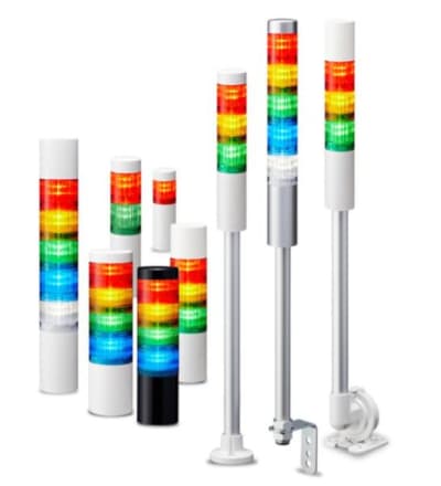 PATLITE LR4-5M2LJBW-RYGBC