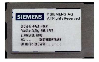 SIEMENS 6FC5250-6BY30-5AH0
