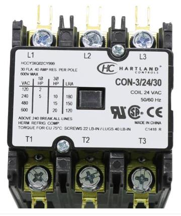 HARTLAND CONTROLS CON-3/24/30