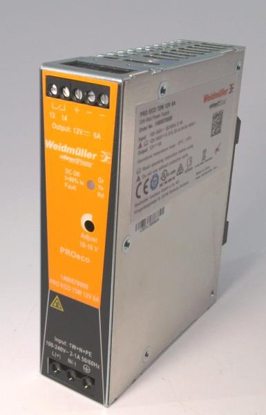 WEIDMULLER PRO ECO 72W 12V 6A
