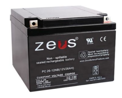 ZEUS BATTERY PRODUCTS PC26-12F2