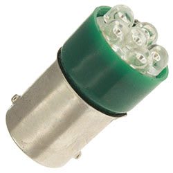 RADWELL VERIFIED SUBSTITUTE P21W-SUB-LED (GREEN)