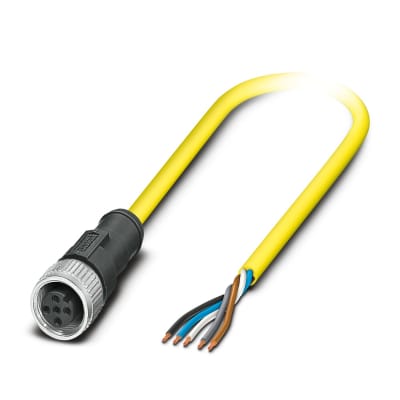 PHOENIX CONTACT SAC-5P- 5,0-547/M12FS BK