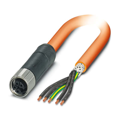PHOENIX CONTACT SAC-5P- 5,0-PUR/M12FSK PE SH