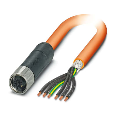 PHOENIX CONTACT SAC-6P- 5,0-PUR/M12FSM PE SH
