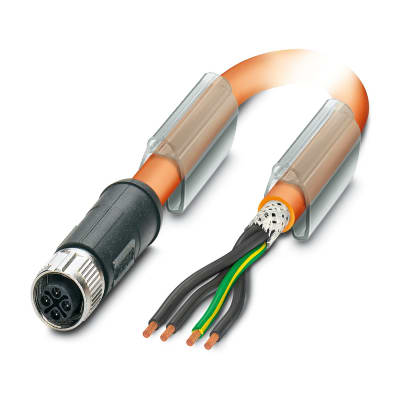 PHOENIX CONTACT SAC-4P- 5,0-PUR/M12FSS PE SH
