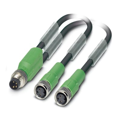 PHOENIX CONTACT SAC-3P-M8Y/2X0,3-PUR/M 8FS