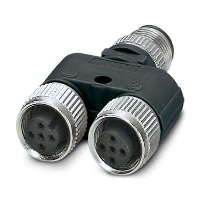 PHOENIX CONTACT SAC-5P-M12Y/2XM12FS VP BK