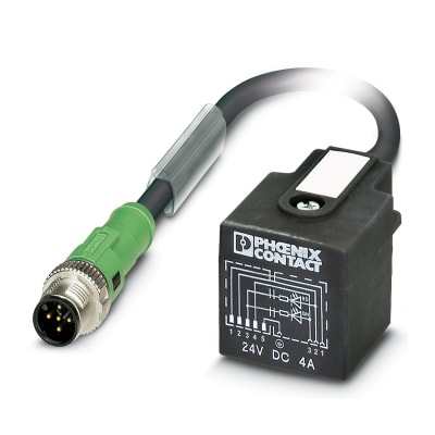 PHOENIX CONTACT SAC-5P-M12MS/0,6-PUR/AD-2L