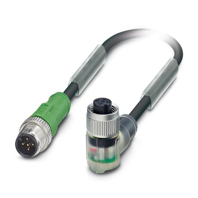 PHOENIX CONTACT SAC-5P-M12MS/1,5-PVC/M12FR-3L