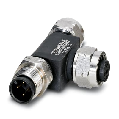 PHOENIX CONTACT SAC-4P-M12T/2XM12 FF VA