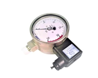 WIKA PGT23-100-4INCH-0-25-4-20MA-LOWERMOUNT-1/2NPT