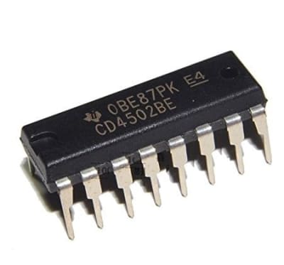 TEXAS INSTRUMENTS SEMI CD4502BE