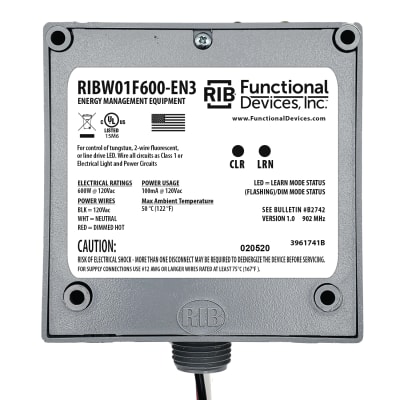 FUNCTIONAL DEVICES RIBW01F600-EN3