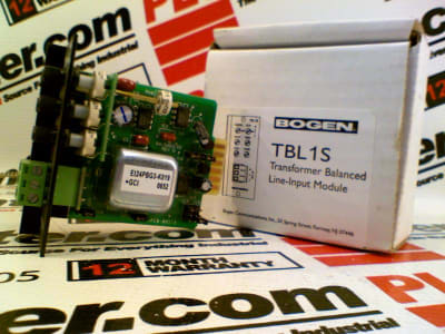 BOGEN COMMUNICATION TBL1S