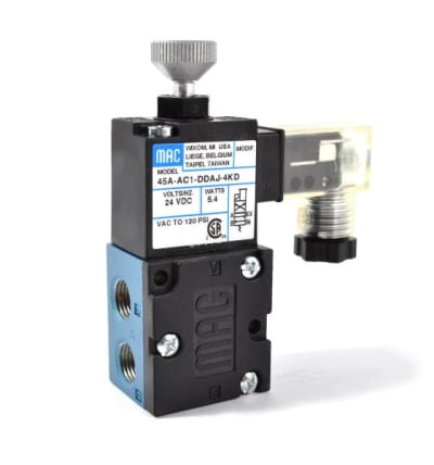 MAC VALVES INC 45A-N00-DBCA-1BA