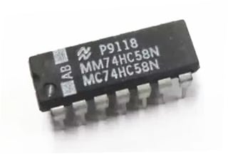 TEXAS INSTRUMENTS SEMI MC74HC58N