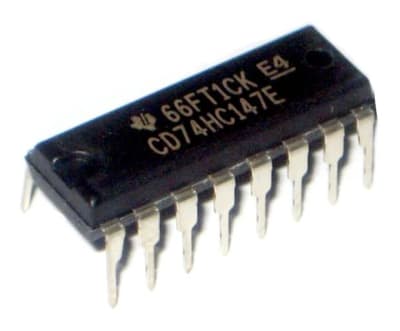 TEXAS INSTRUMENTS SEMI CD74HC147E