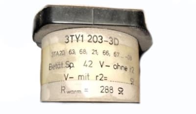 SIEMENS 3TY1203-3D