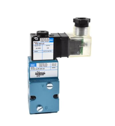 MAC VALVES INC 712C-12-PI-221BA