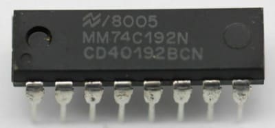 NATIONAL SEMICONDUCTOR CD40192BCN