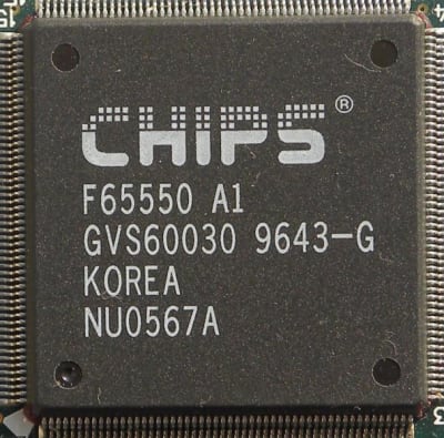 CHIPS & TECHNOLOGIES F65550