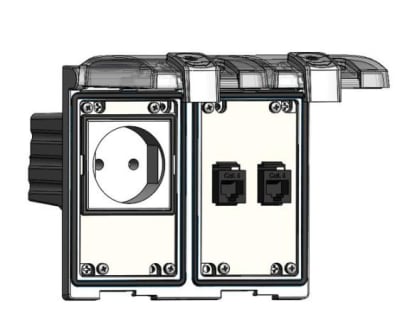 MENCOM LP2-EP-2RJ45