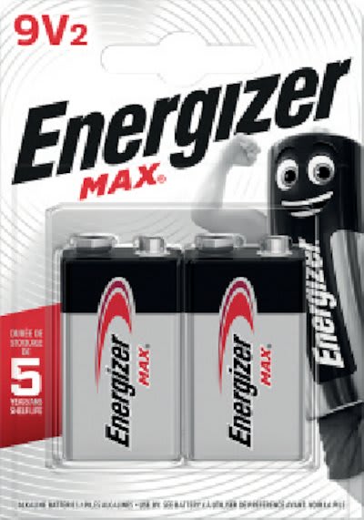 ENERGIZER 9V P2 MAX