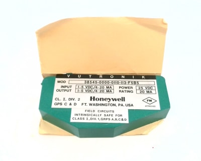 HONEYWELL 38545-0000-00110-113-F5B5