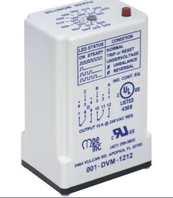 MOTOR PROTECTION ELEC. INC 001-DVM-1212G30