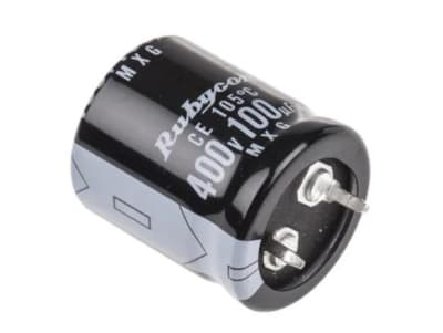 RUBYCON 400MXG100MSN22X25